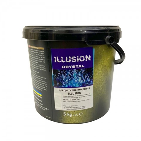 Imitație de mătase umedă Illusion Crystal