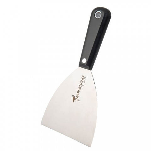 Spatula inox 150 rounded corners