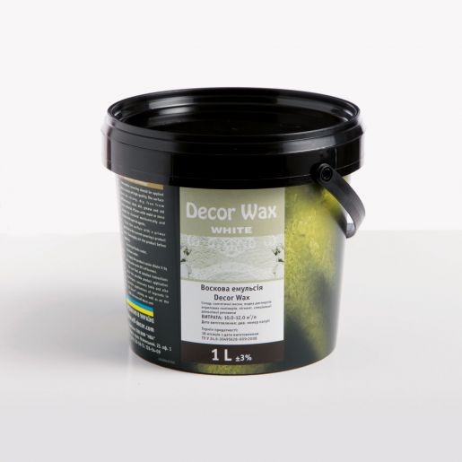 Decor wax white